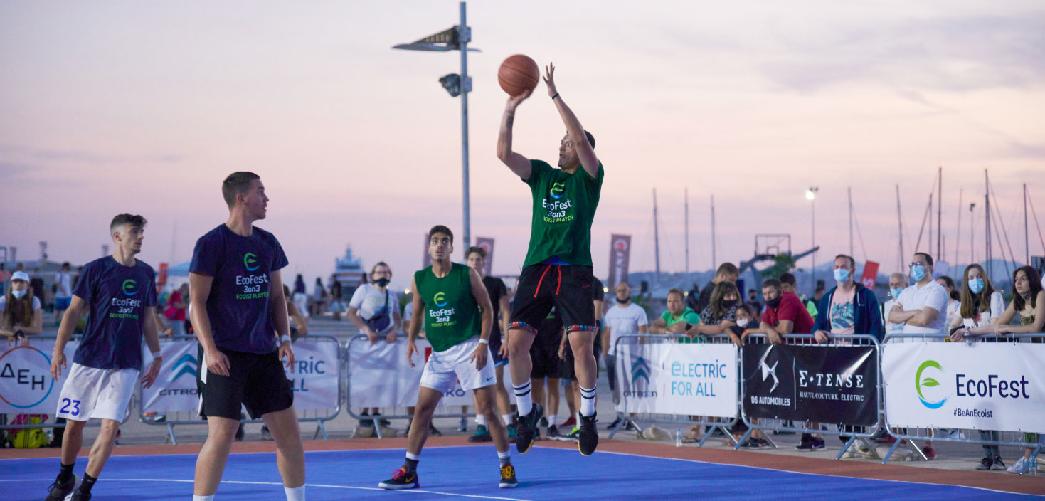 Time for some hoops, aka the EcoFest 3x3 basketball challenge EVENTS