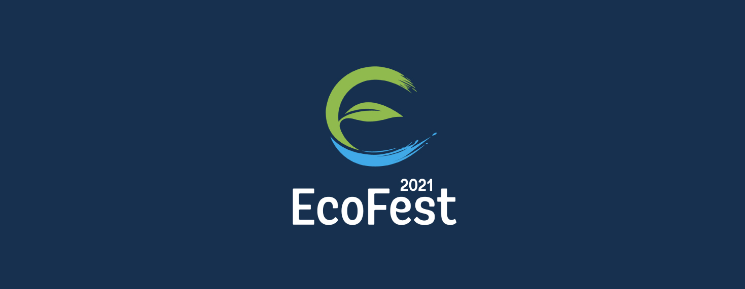 The logotype in reversed colors EVENTS